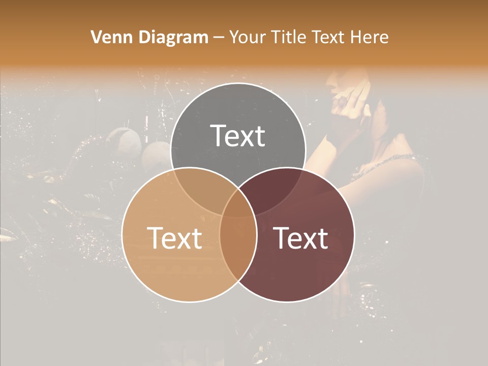 Model Sensual Advertising PowerPoint Template