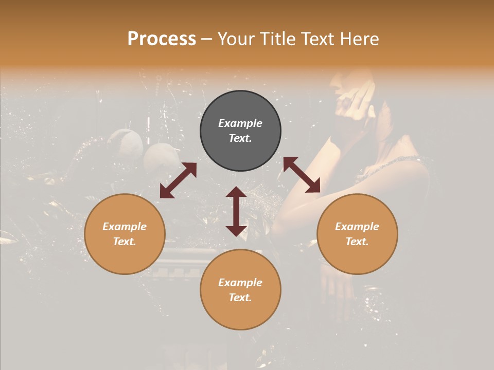 Model Sensual Advertising PowerPoint Template