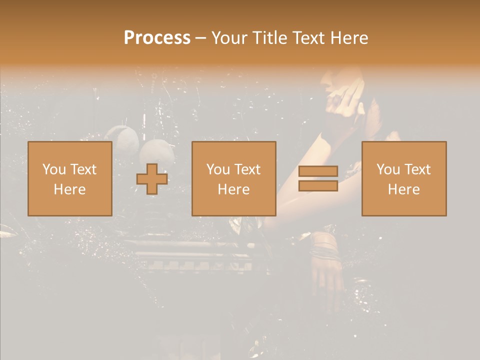 Model Sensual Advertising PowerPoint Template