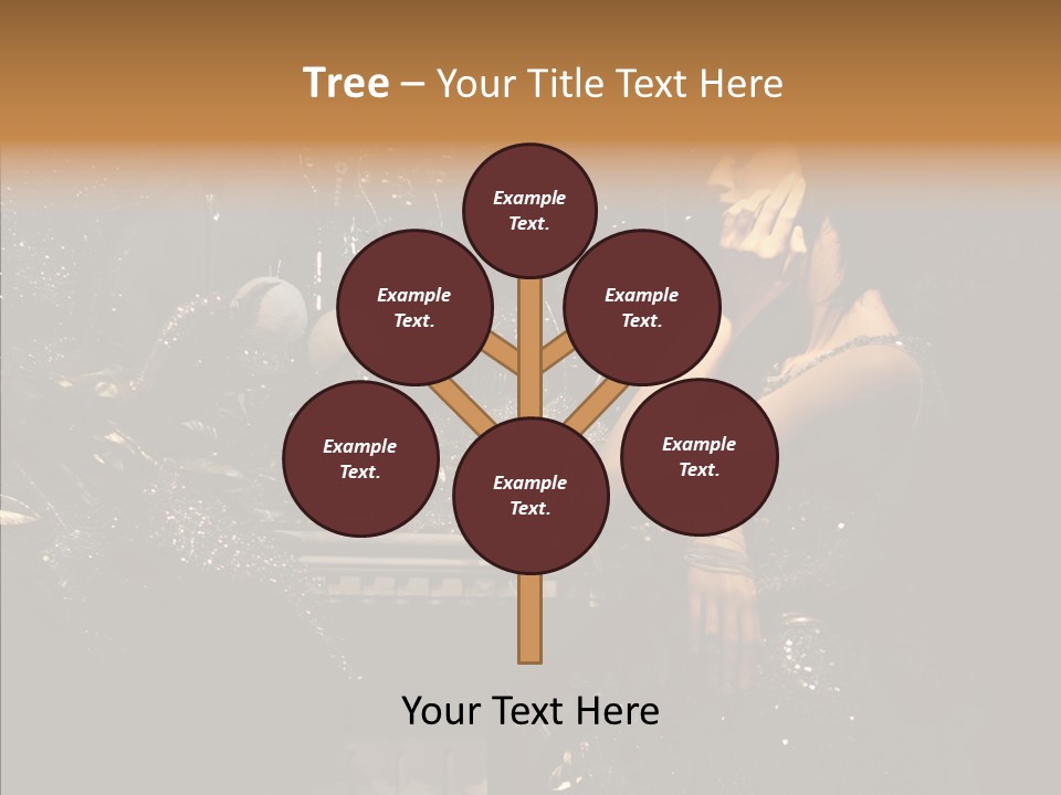 Model Sensual Advertising PowerPoint Template