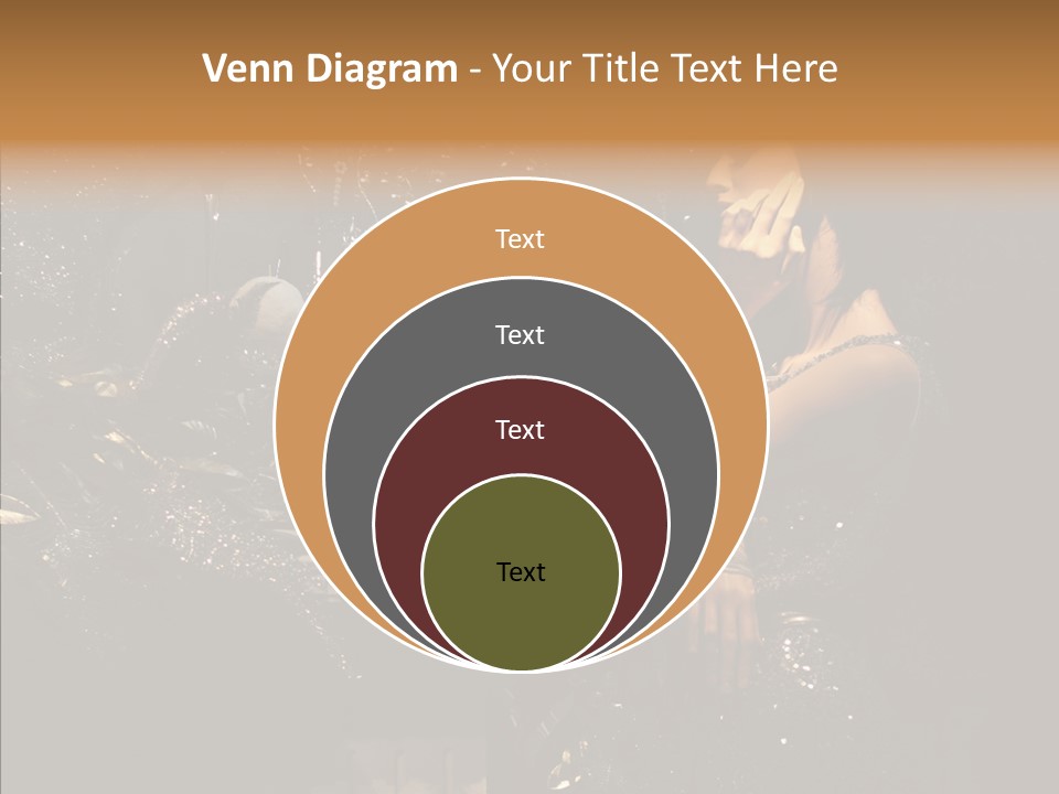 Model Sensual Advertising PowerPoint Template