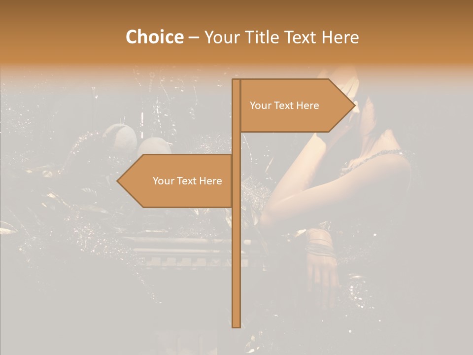 Model Sensual Advertising PowerPoint Template