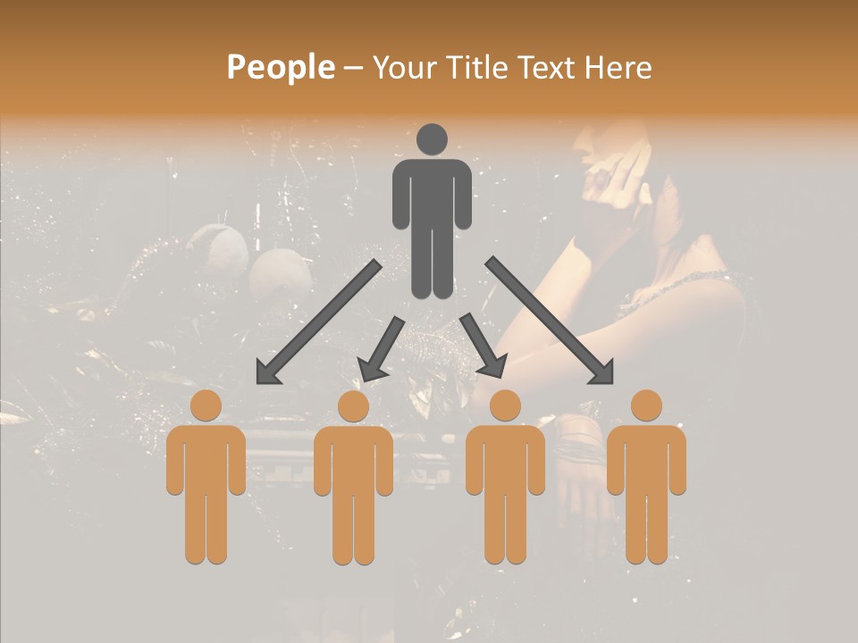 Model Sensual Advertising PowerPoint Template