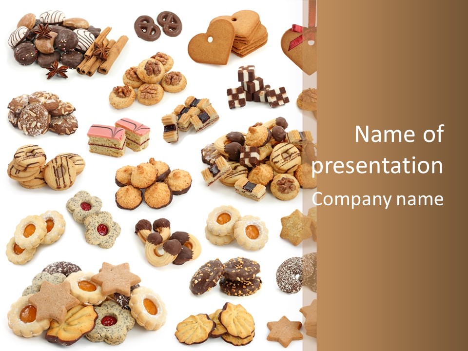 Biscuit Seasonal Variation PowerPoint Template