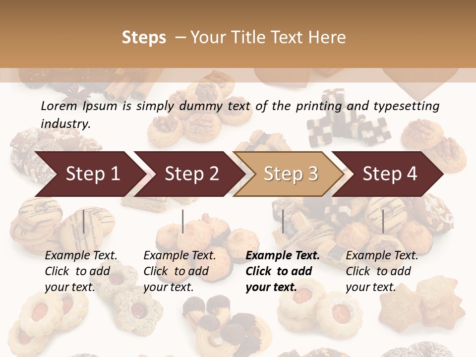 Biscuit Seasonal Variation PowerPoint Template