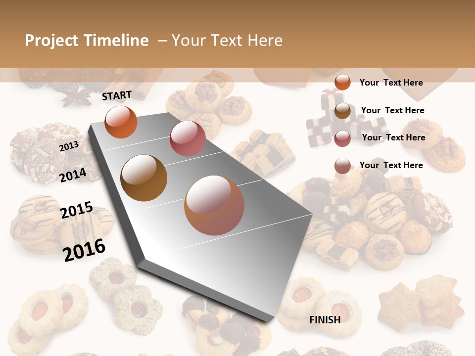 Biscuit Seasonal Variation PowerPoint Template