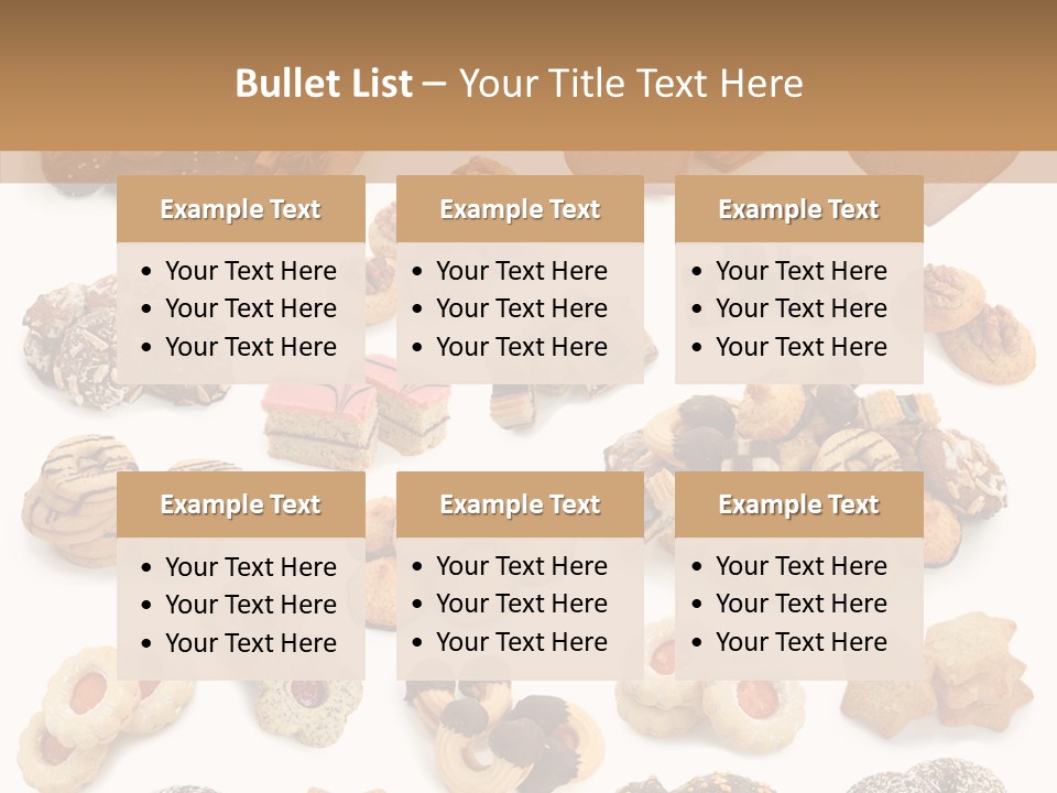 Biscuit Seasonal Variation PowerPoint Template