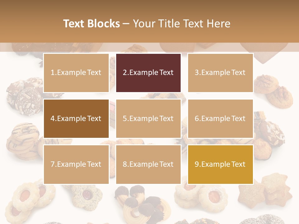 Biscuit Seasonal Variation PowerPoint Template