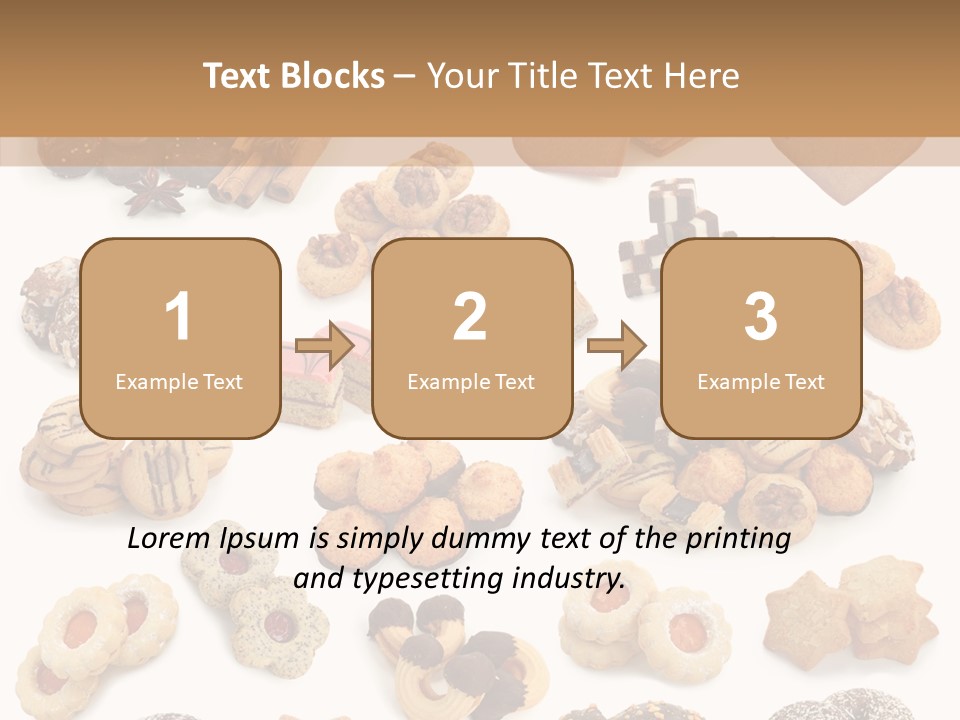 Biscuit Seasonal Variation PowerPoint Template