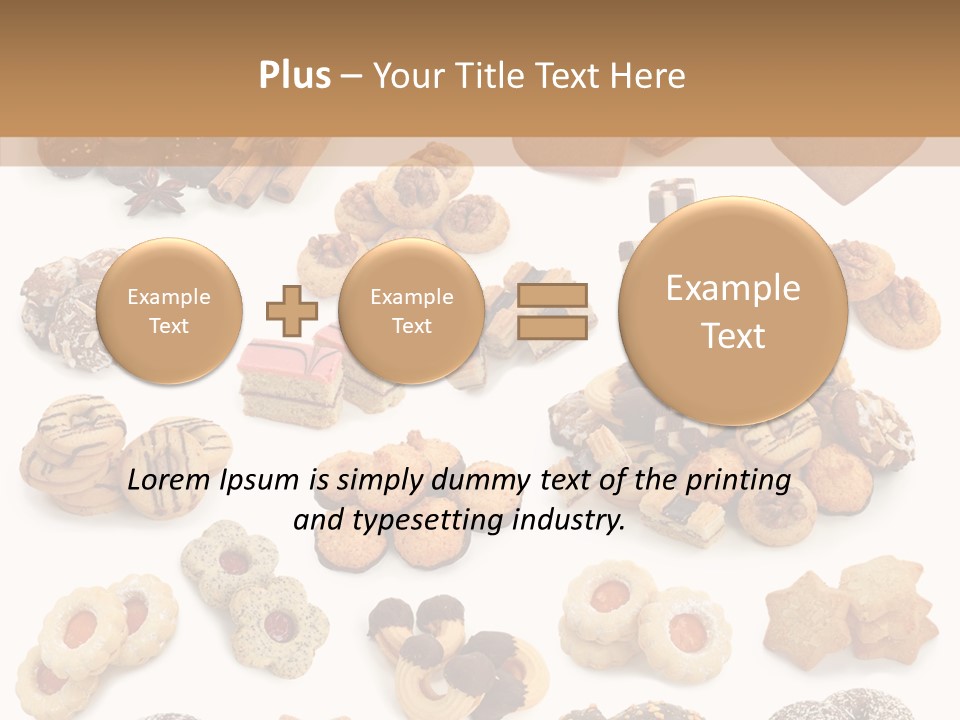 Biscuit Seasonal Variation PowerPoint Template