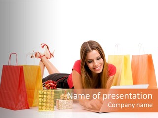 Presents Birthday Happiness PowerPoint Template