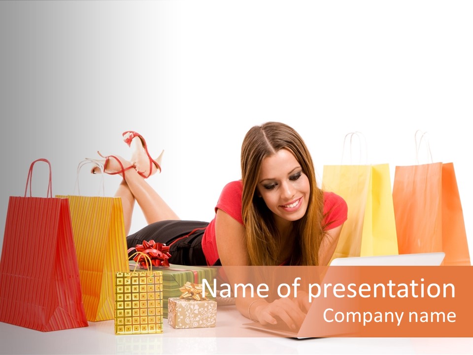 Presents Birthday Happiness PowerPoint Template