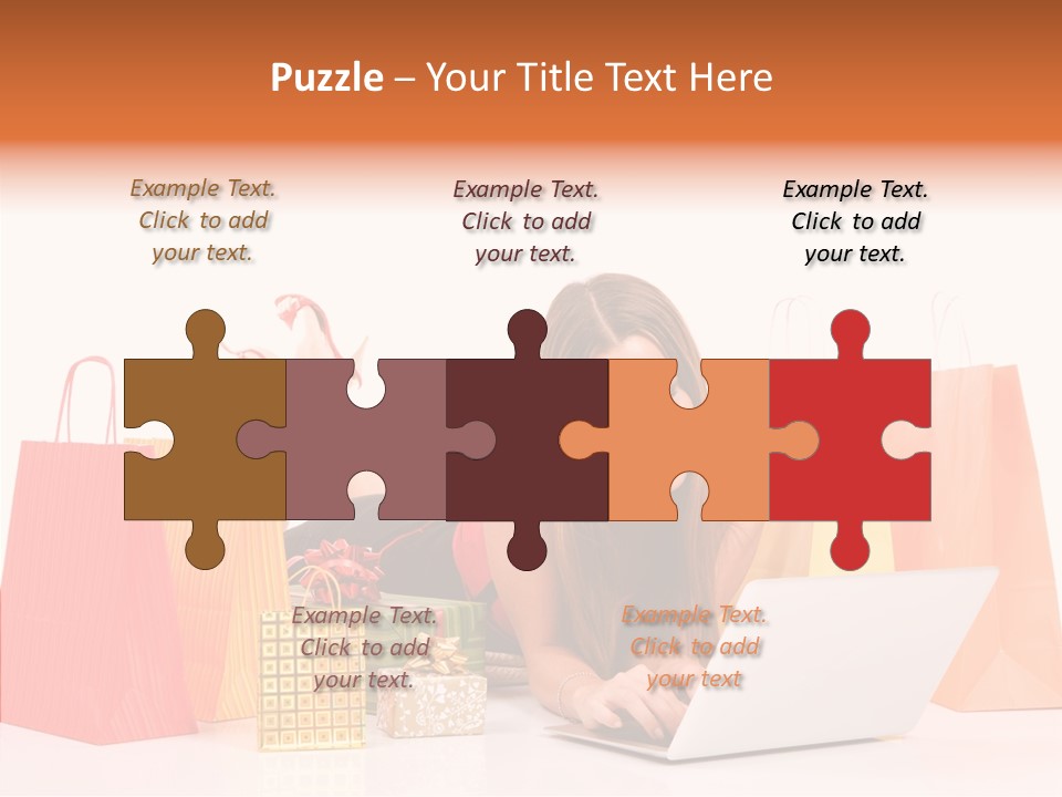 Presents Birthday Happiness PowerPoint Template