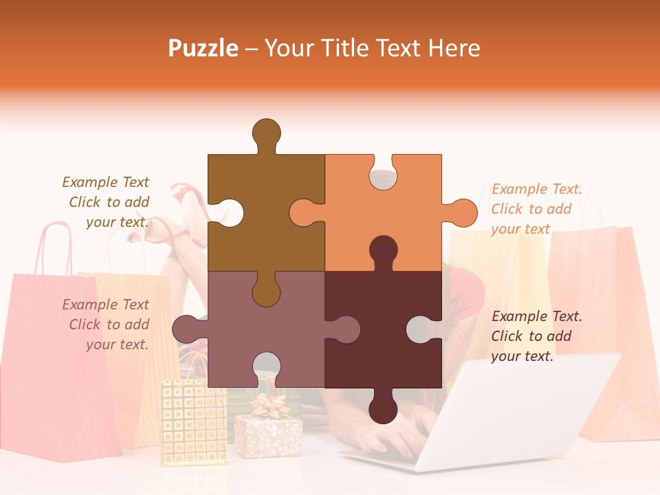 Presents Birthday Happiness PowerPoint Template