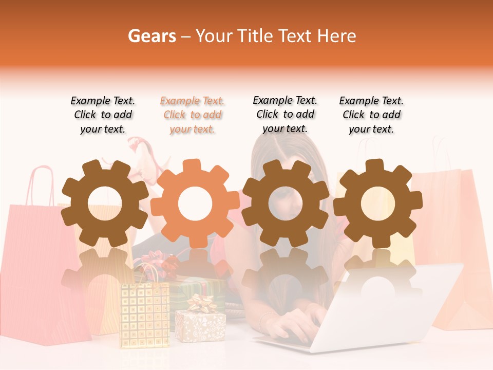 Presents Birthday Happiness PowerPoint Template