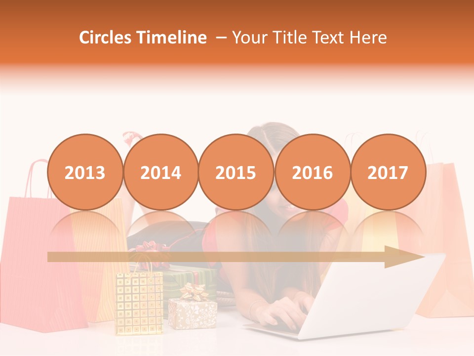 Presents Birthday Happiness PowerPoint Template