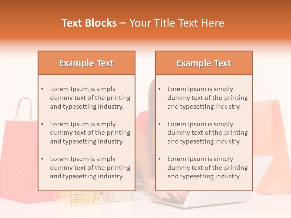 Presents Birthday Happiness PowerPoint Template