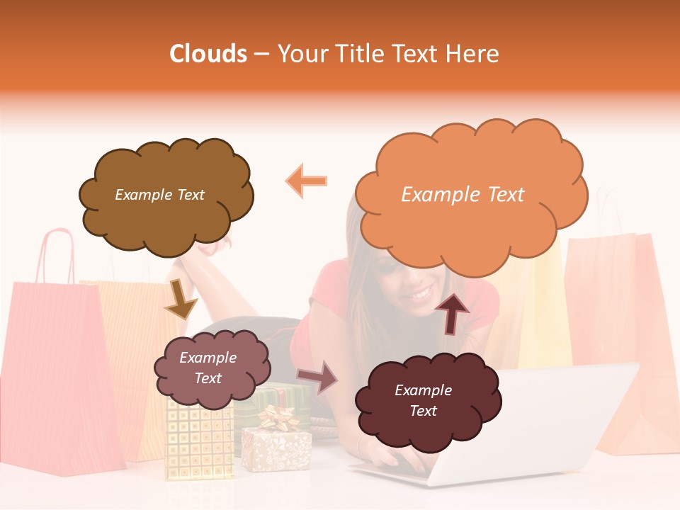 Presents Birthday Happiness PowerPoint Template