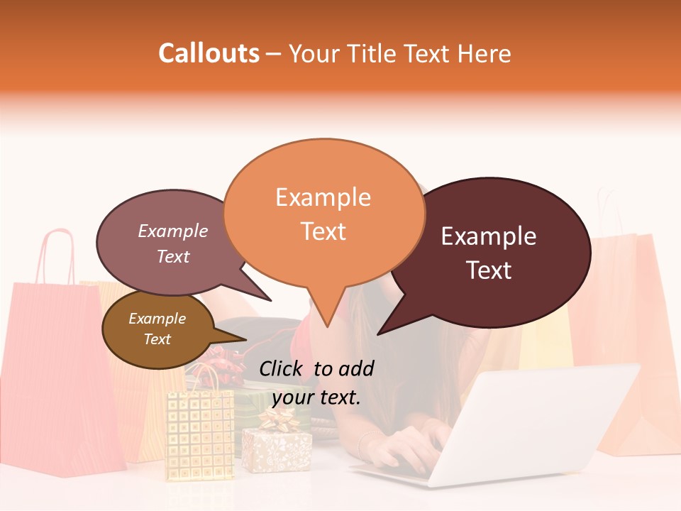 Presents Birthday Happiness PowerPoint Template