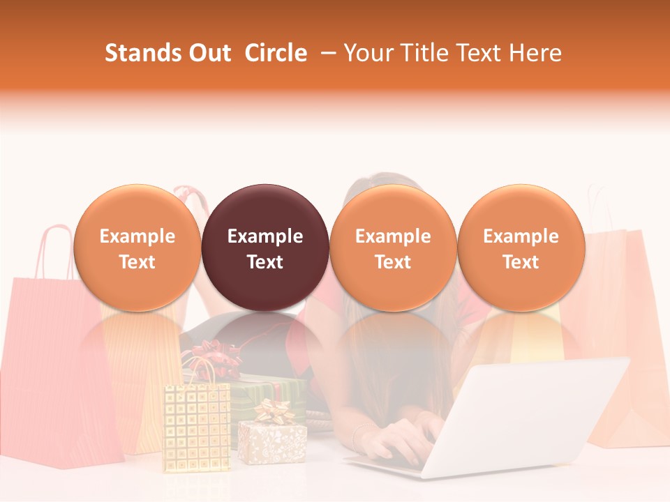 Presents Birthday Happiness PowerPoint Template