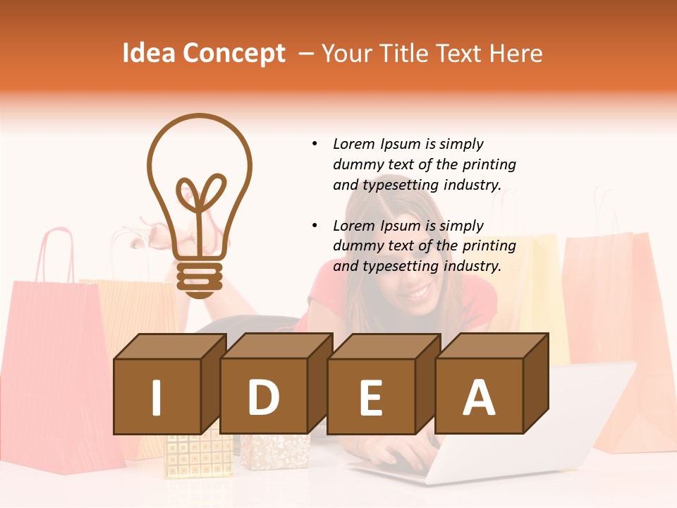 Presents Birthday Happiness PowerPoint Template