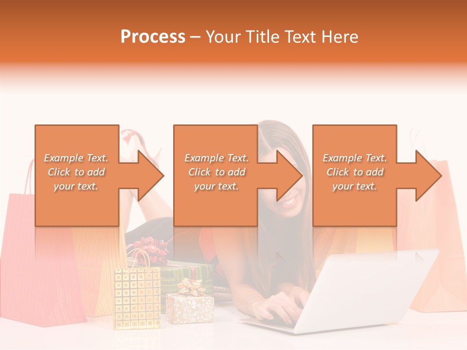 Presents Birthday Happiness PowerPoint Template