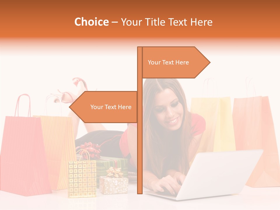 Presents Birthday Happiness PowerPoint Template