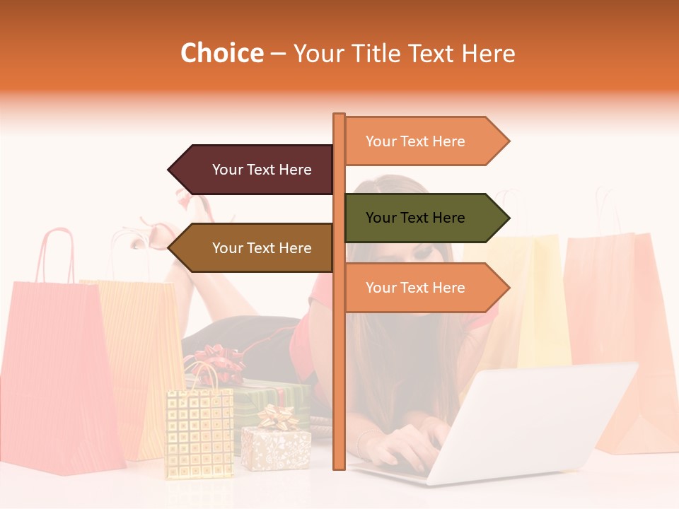 Presents Birthday Happiness PowerPoint Template