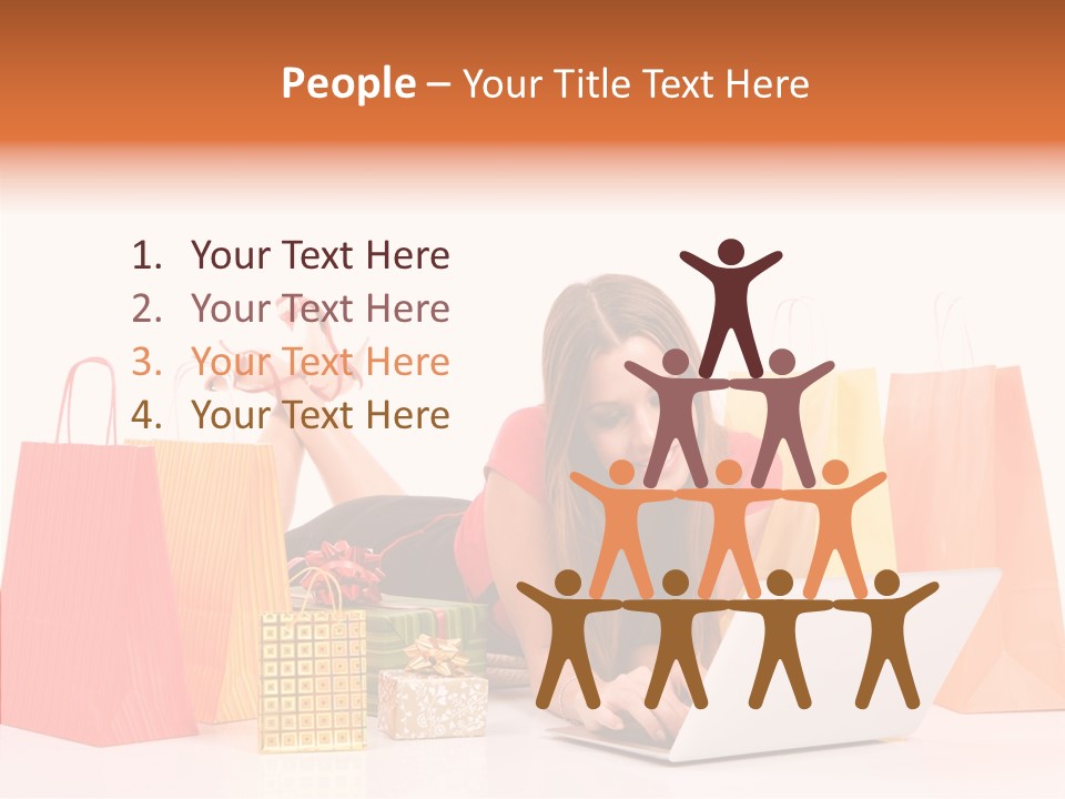 Presents Birthday Happiness PowerPoint Template