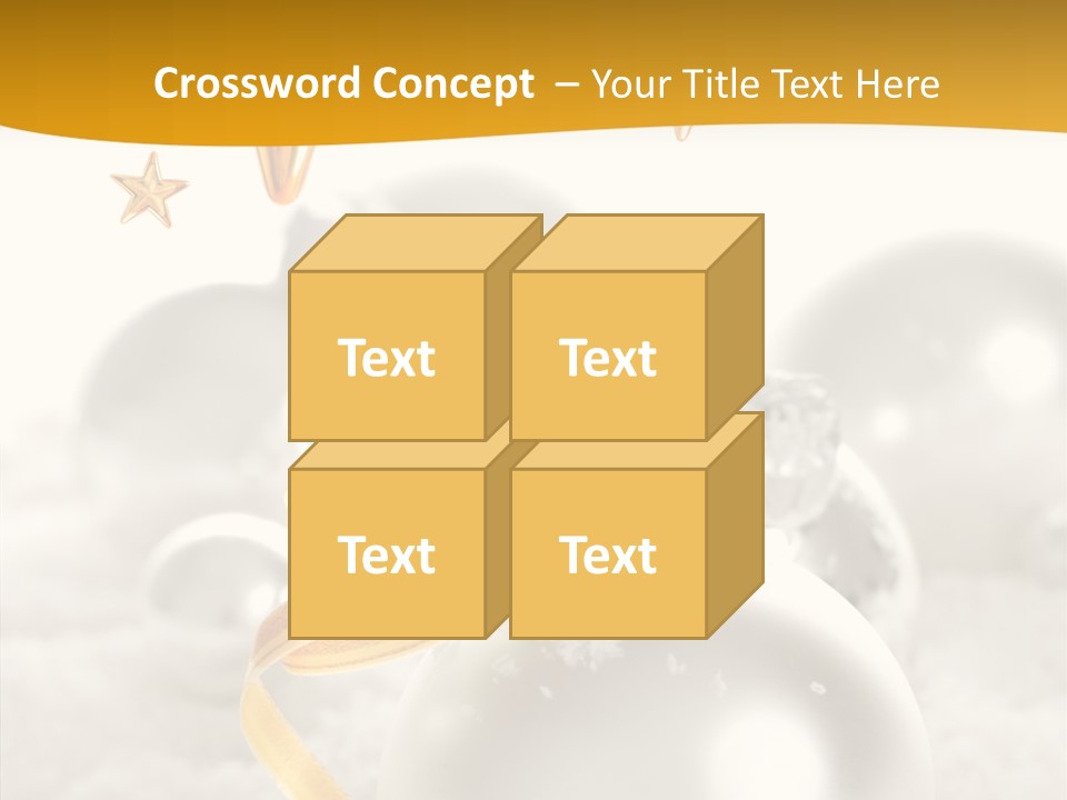 Christmas Celebration Fluffy PowerPoint Template