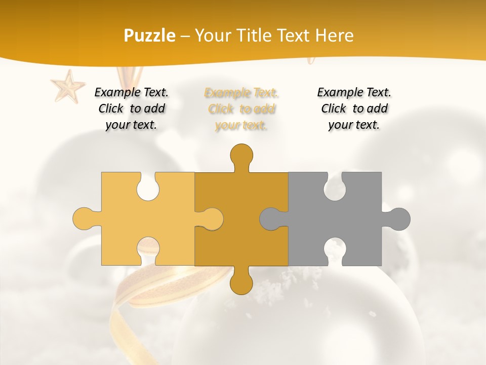 Christmas Celebration Fluffy PowerPoint Template