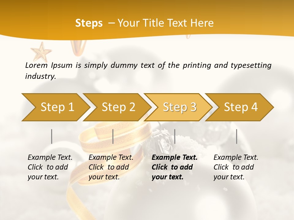 Christmas Celebration Fluffy PowerPoint Template