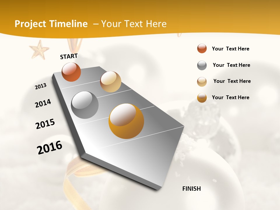Christmas Celebration Fluffy PowerPoint Template