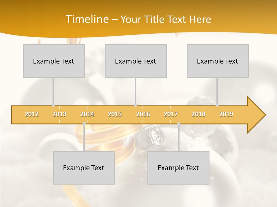 Christmas Celebration Fluffy PowerPoint Template