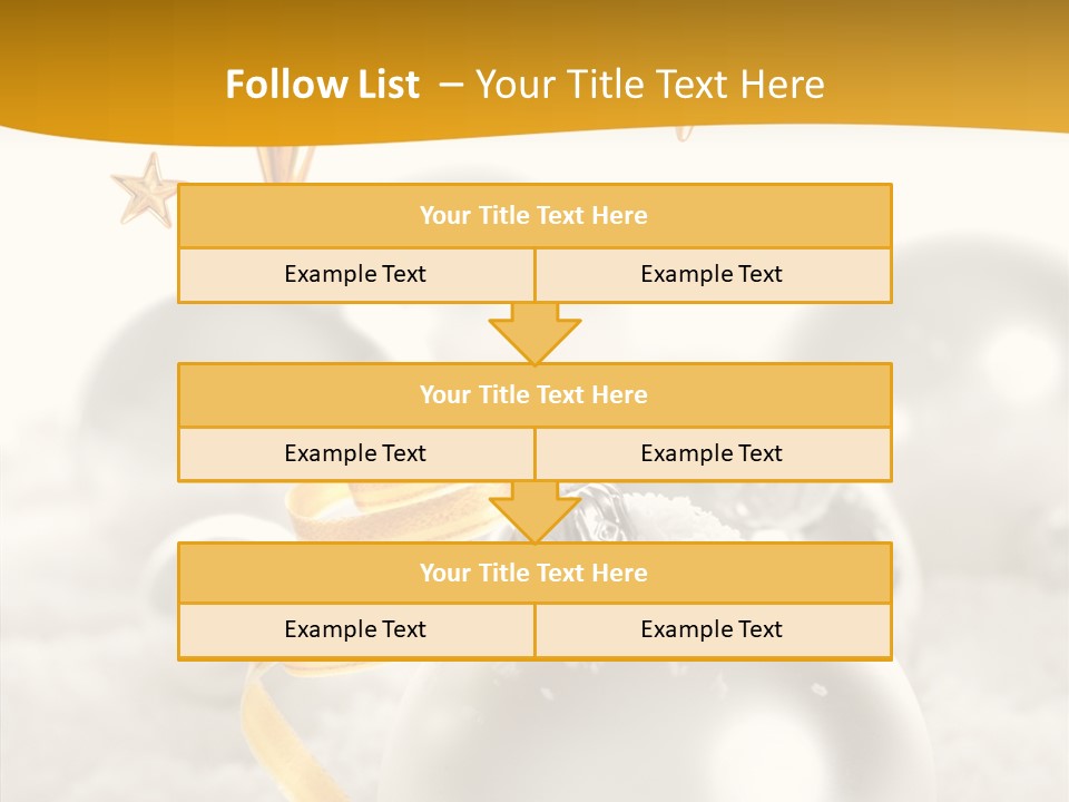 Christmas Celebration Fluffy PowerPoint Template