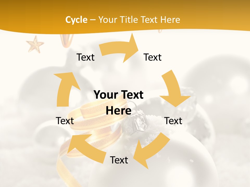 Christmas Celebration Fluffy PowerPoint Template