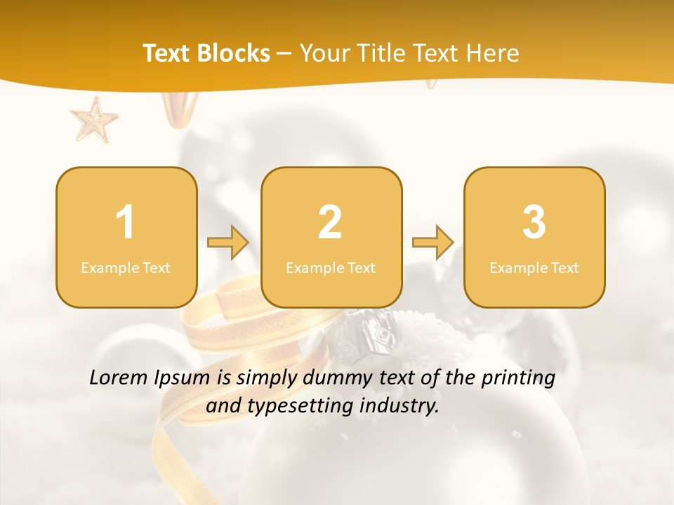 Christmas Celebration Fluffy PowerPoint Template