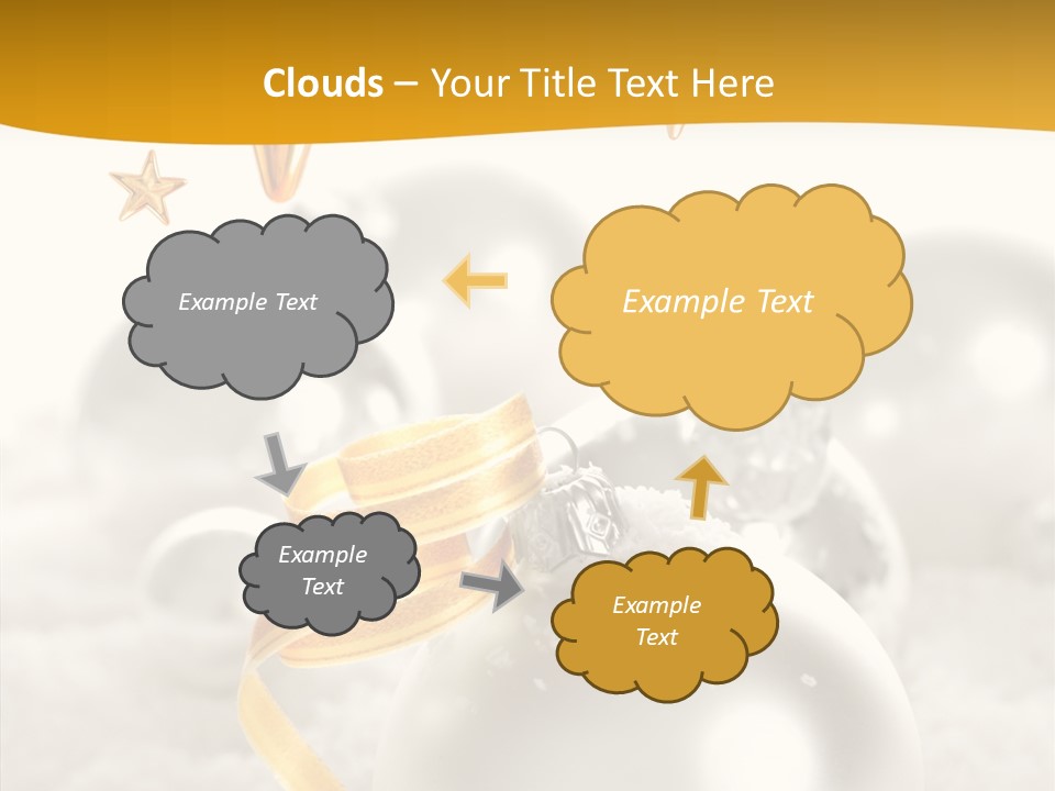 Christmas Celebration Fluffy PowerPoint Template