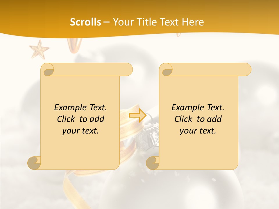 Christmas Celebration Fluffy PowerPoint Template