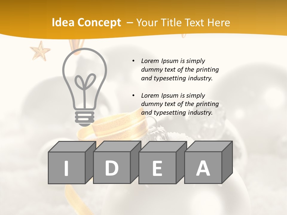 Christmas Celebration Fluffy PowerPoint Template