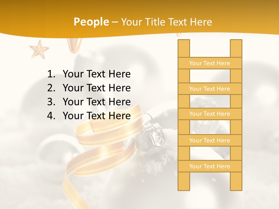 Christmas Celebration Fluffy PowerPoint Template