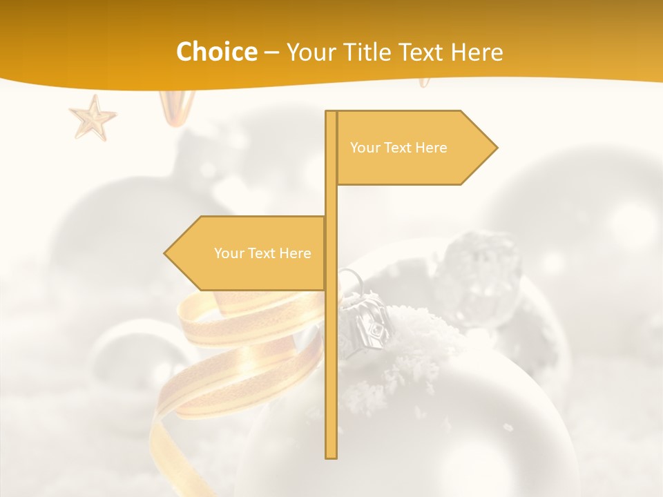 Christmas Celebration Fluffy PowerPoint Template