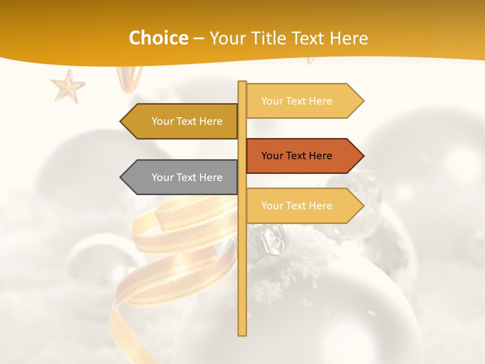 Christmas Celebration Fluffy PowerPoint Template