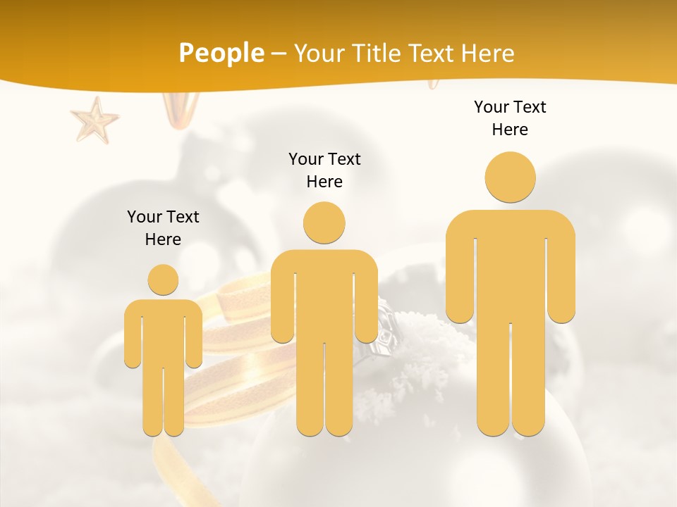 Christmas Celebration Fluffy PowerPoint Template