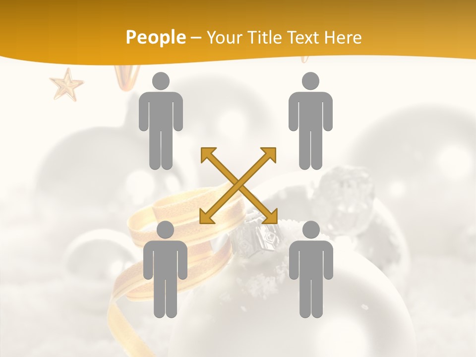 Christmas Celebration Fluffy PowerPoint Template