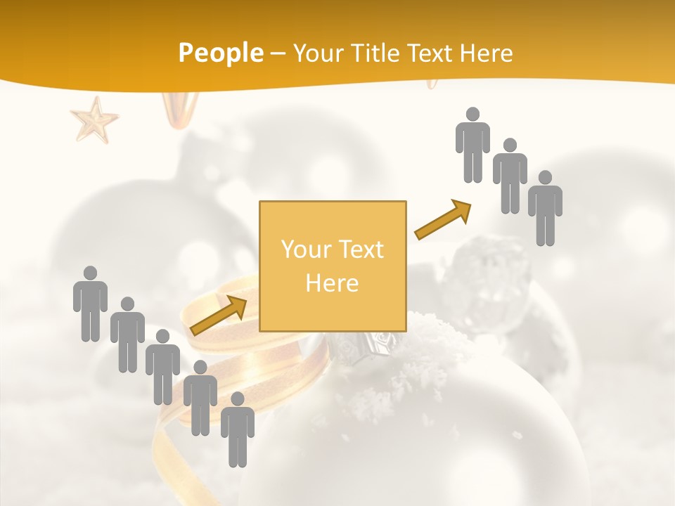 Christmas Celebration Fluffy PowerPoint Template