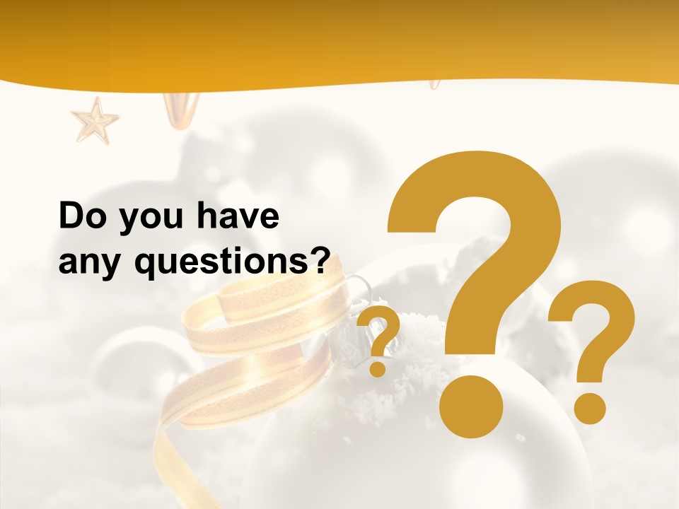 Christmas Celebration Fluffy PowerPoint Template