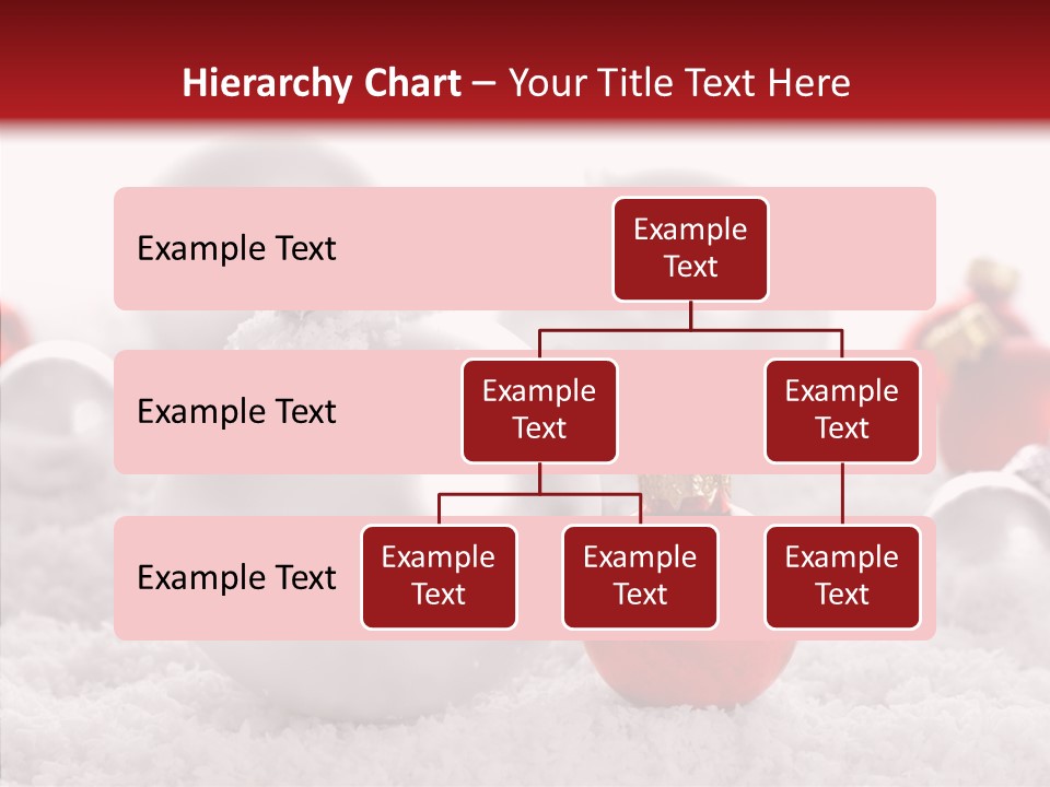 Isolated Snow Glass PowerPoint Template