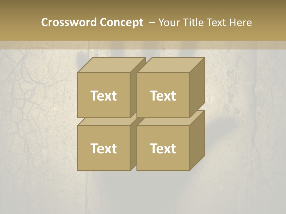 Palm Violence Spooky PowerPoint Template