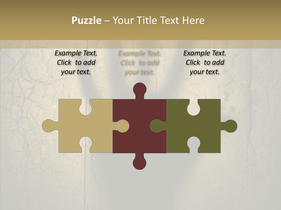 Palm Violence Spooky PowerPoint Template